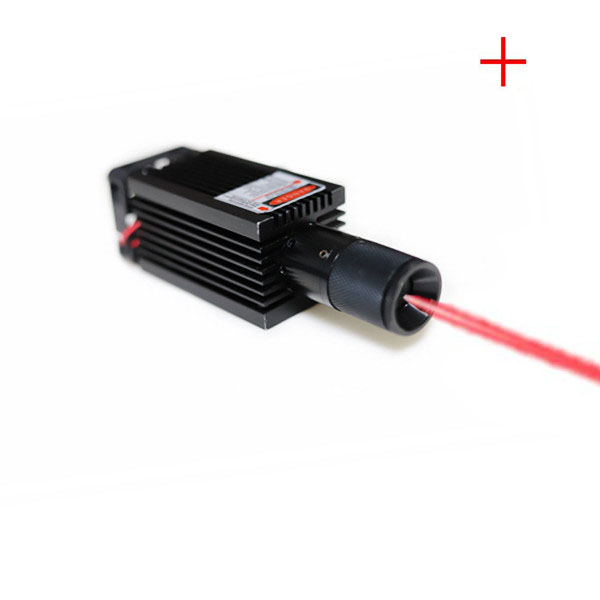 high power 638nm red cross line laser module